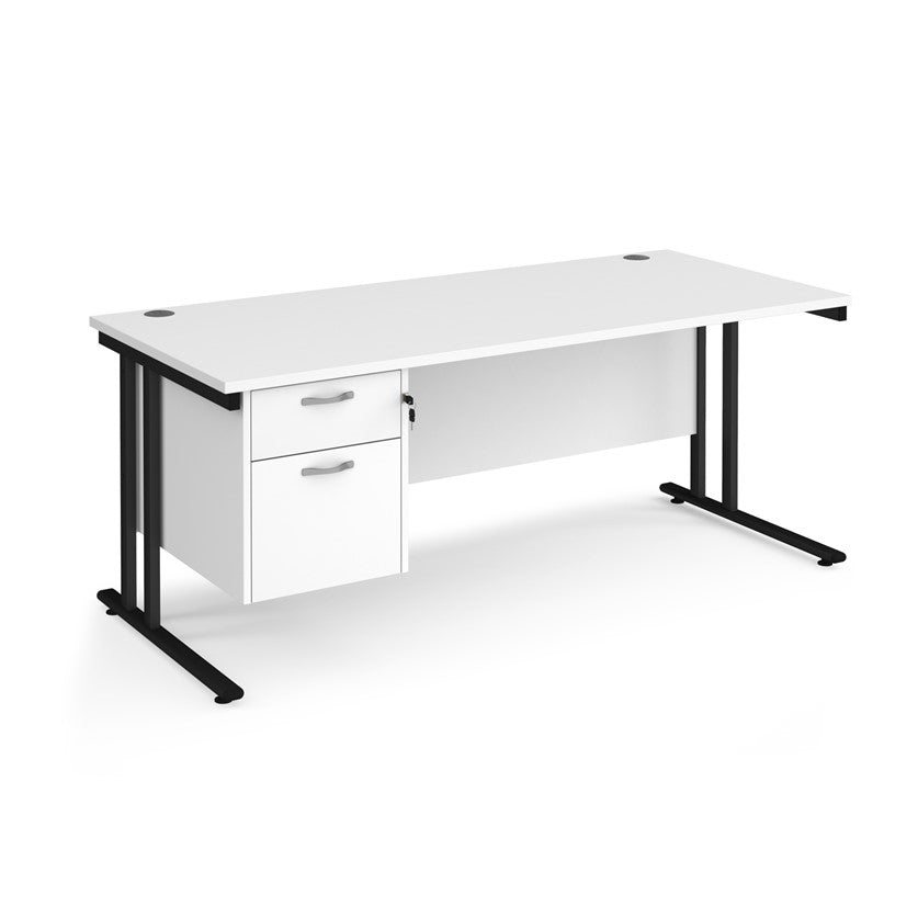 Maestro 25 Straight Fixed Pedestal | Chilli Seating
