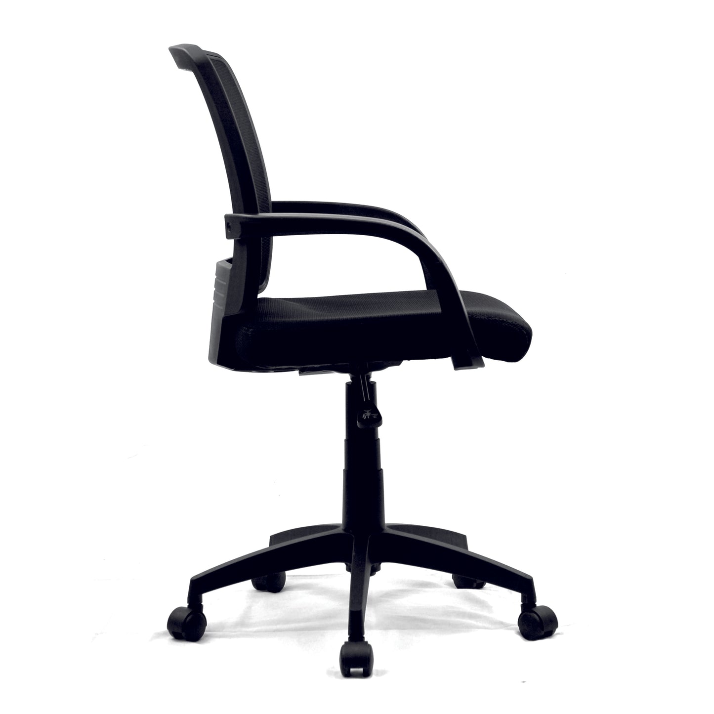 Beta - Mesh Chair with Waterfall Back, Upholstered Seat, and Ergonomic Design