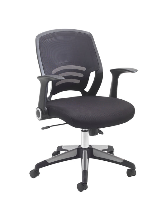 Carbon Office Chair in black mesh.