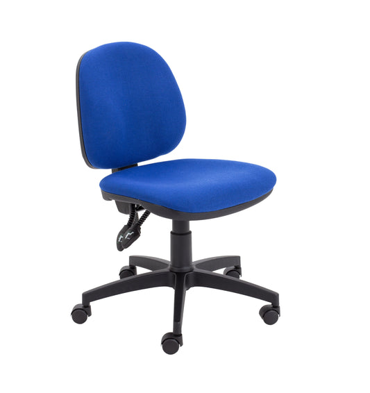 Concept Mid-Back Operator Chair in blue