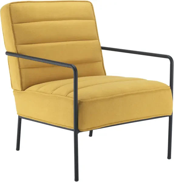 Jade Reception Chair in mustard