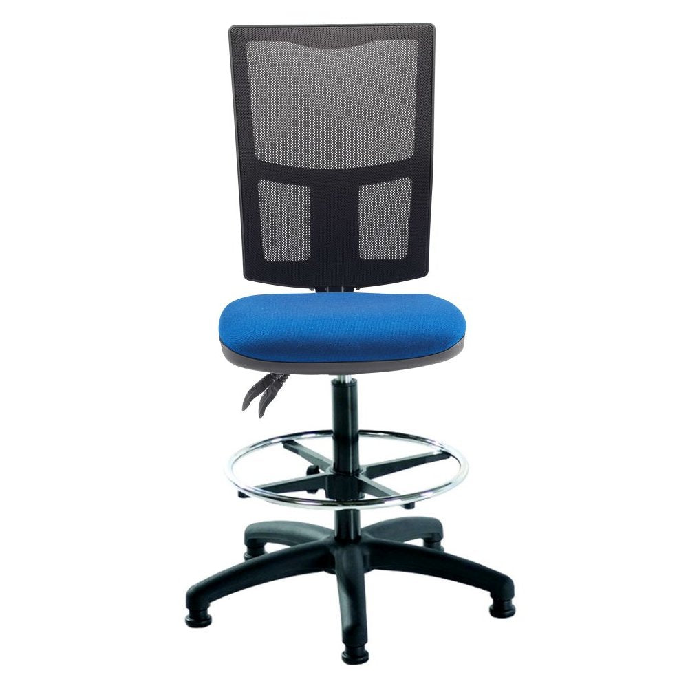 Lab Space - Mist 2 Mesh Back Draughtsman Chair