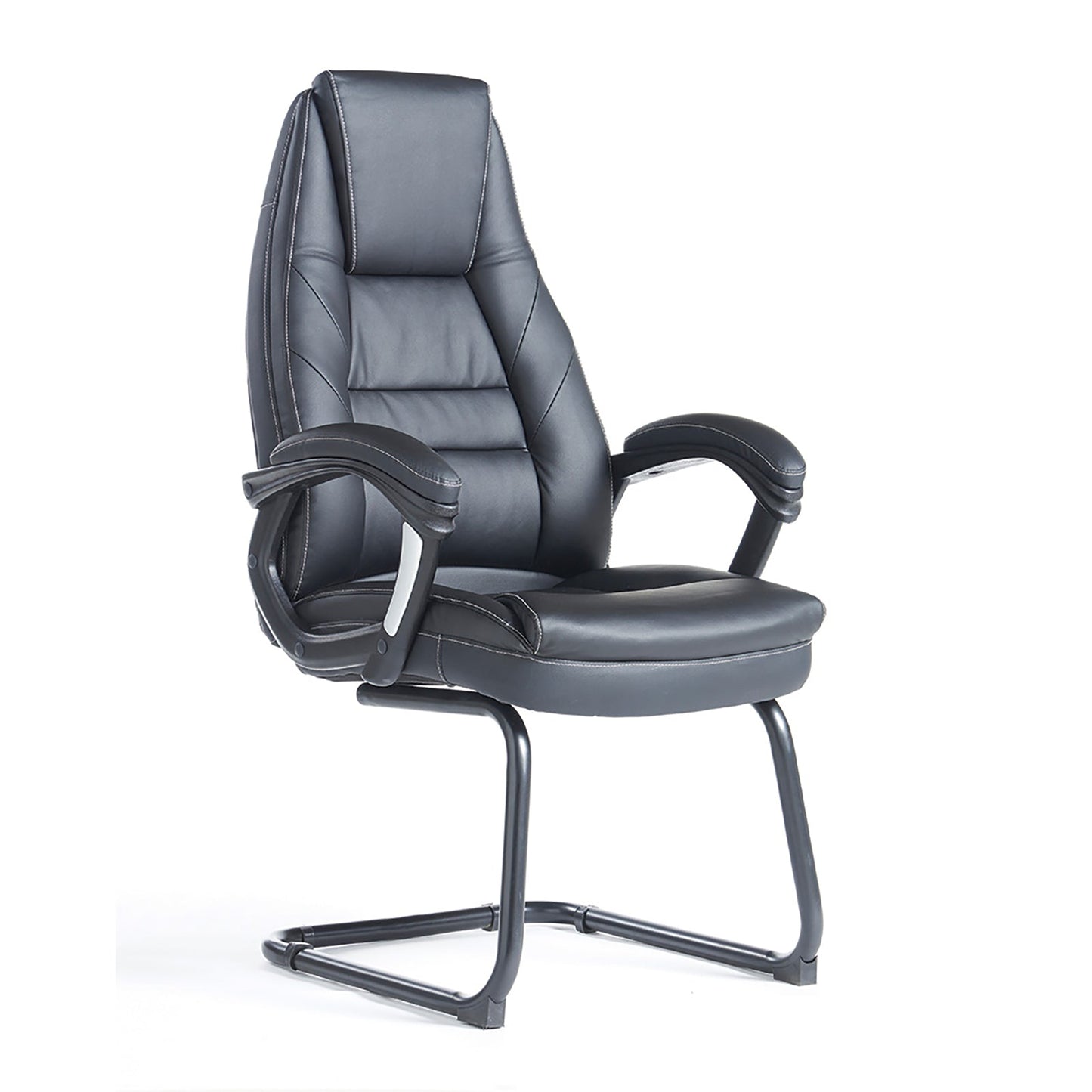 Noble Executive Visitors Chair in black.