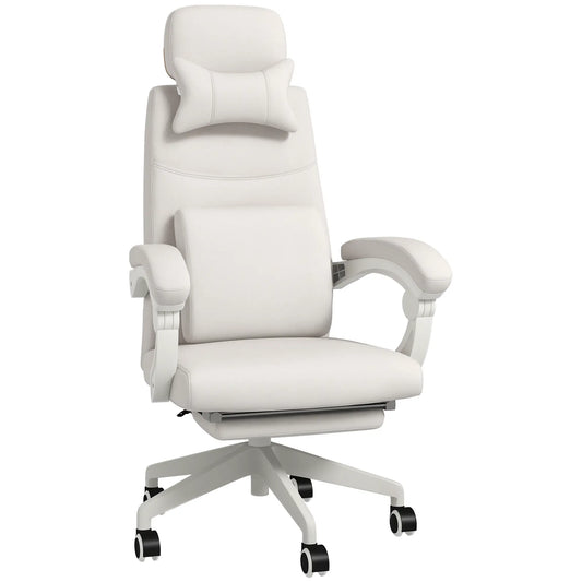 Ergonomic Office Chair, High Back Fabric Work Chair with 160 ° Reclining Backrest