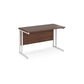 Maestro 25 straight desk - 600mm Deep