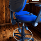 Juno Max Draughtsman Chair with Seat Slide and Seat Tilt and Lumbar Support