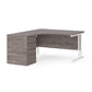 Maestro 25 left hand desk with pedestal