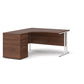 Maestro 25 left hand desk with pedestal