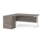 Maestro 25 left hand desk with pedestal