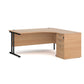 Maestro 25 Right Hand Desk with Pedestal