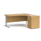 Maestro 25 Right Hand Desk with Pedestal