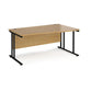 Maestro 25 right hand wave desk