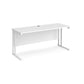 Maestro 25 straight desk - 600mm Deep