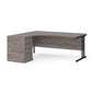 Maestro 25 left hand desk with pedestal