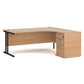 Maestro 25 Right Hand Desk with Pedestal