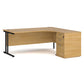Maestro 25 Right Hand Desk with Pedestal