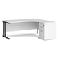 Maestro 25 Right Hand Desk with Pedestal