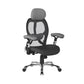 This best selling luxury mesh back executive chair is certified for 24 hour use and is packed with features. with a breathable seat pad, contour curved mesh backrest with stylish black and satin back shell, 