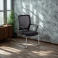 Jonas Cantilever Chair with Chrome Frame