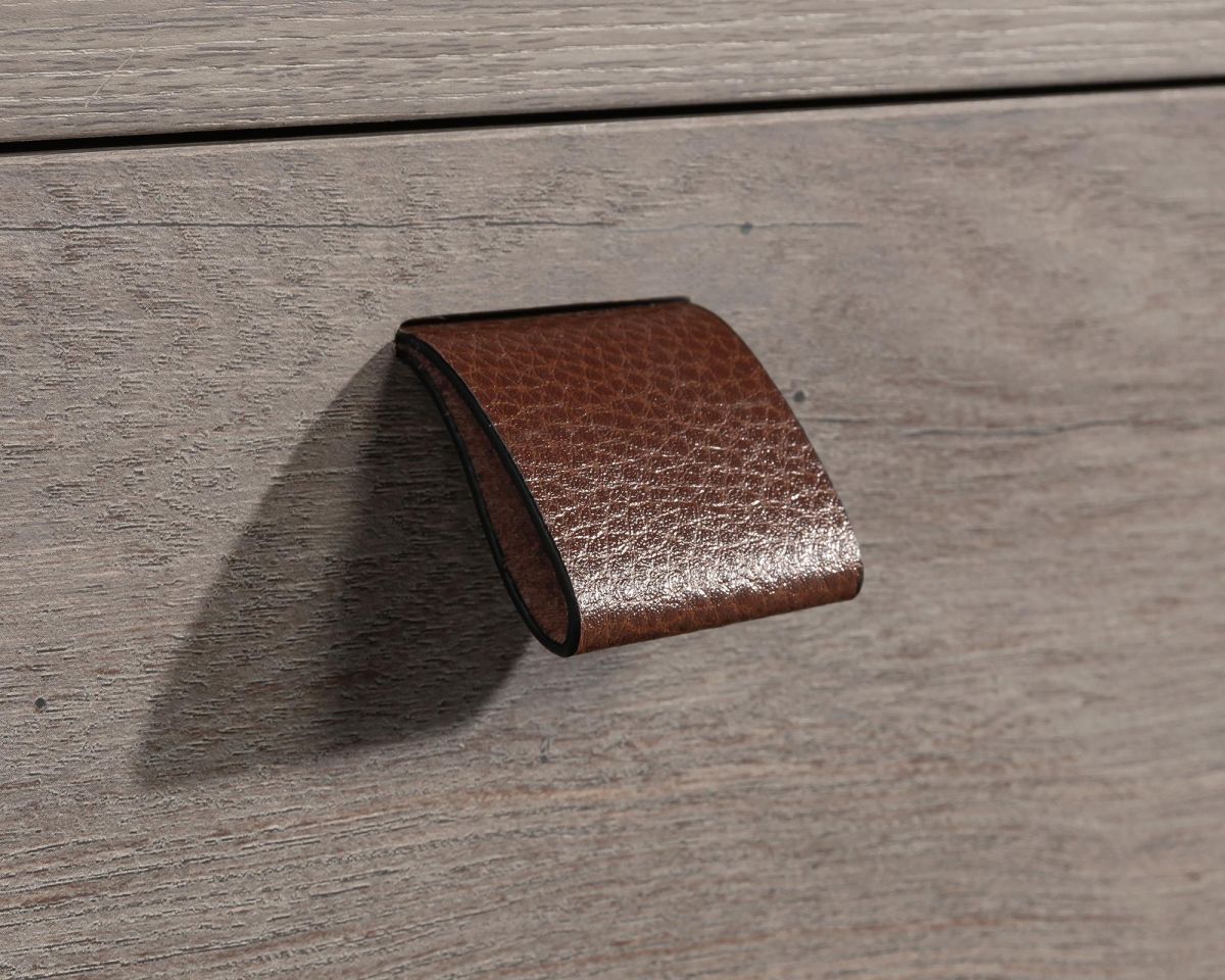 Avon Leather Handled Wall Desk