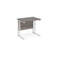 Maestro 25 straight desk - 600mm Deep