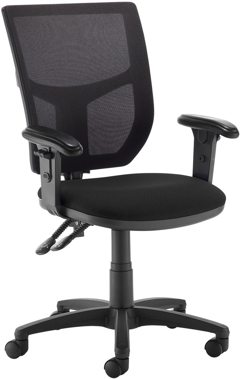 Altino Mesh Back PCB Operator Chair With Adjustable Arms