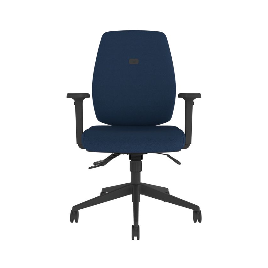 Cappela Agility High Back Posture Chair Blue Front