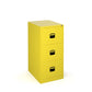 Anti-tilt filing cabinets in yellow.