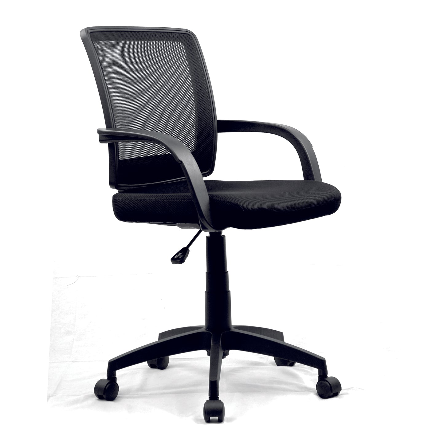 Beta - Mesh Chair with Waterfall Back, Upholstered Seat, and Ergonomic Design