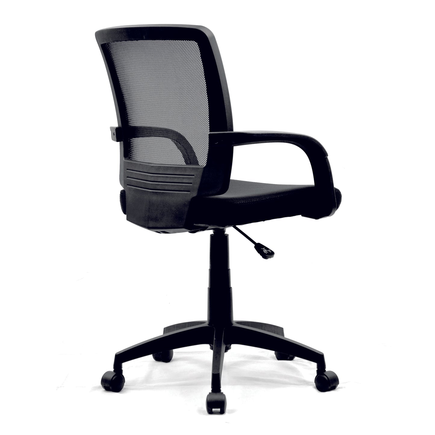 Beta - Mesh Chair with Waterfall Back, Upholstered Seat, and Ergonomic Design