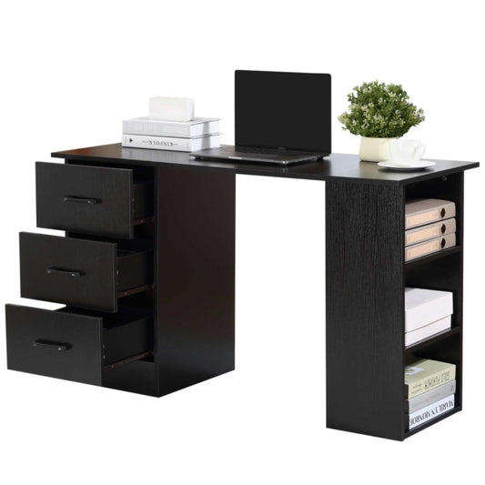 Berlin Desk with a items on the top against a white background