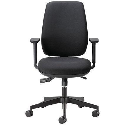 Cappela Agility High Back Posture Chair Black Front