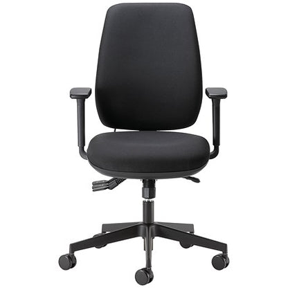 Cappela Agility High Back Posture Chair Black Front