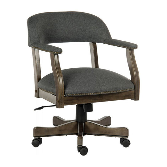 Captain Grey Executive Chair in grey.