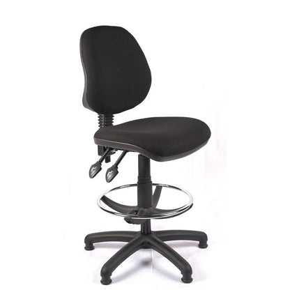 Medium Back Fabric Draughtsman Chair | Chilli Seating