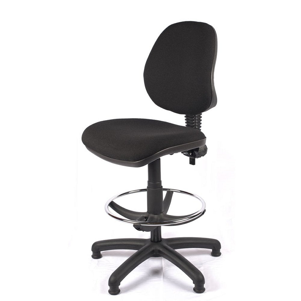 Medium Back Fabric Draughtsman Chair | Chilli Seating
