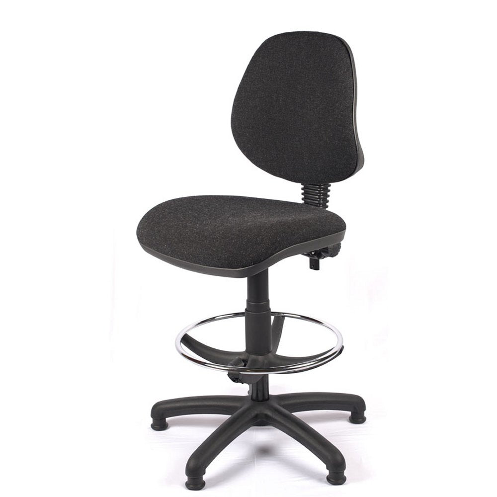 Medium Back Fabric Draughtsman Chair | Chilli Seating