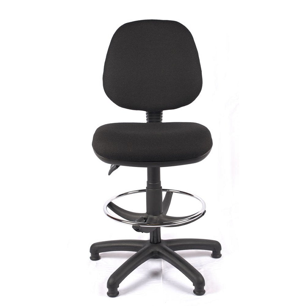 Medium Back Fabric Draughtsman Chair | Chilli Seating