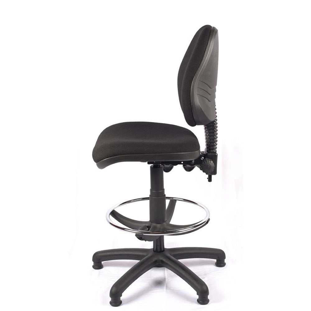 Medium Back Fabric Draughtsman Chair | Chilli Seating