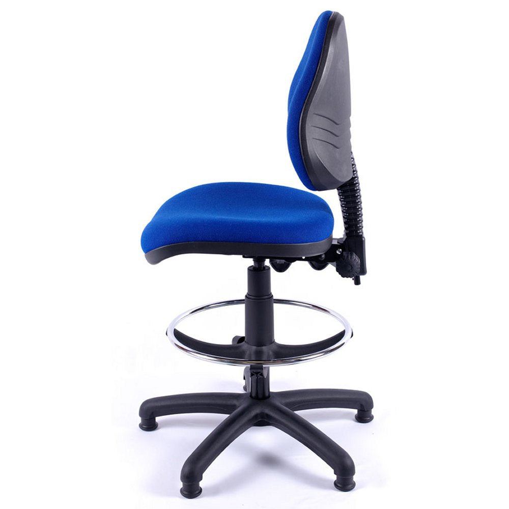 Medium Back Fabric Draughtsman Chair | Chilli Seating