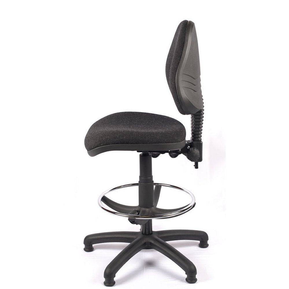 Medium Back Fabric Draughtsman Chair | Chilli Seating