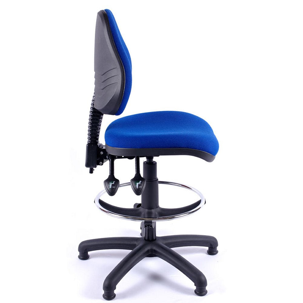 Medium Back Fabric Draughtsman Chair | Chilli Seating