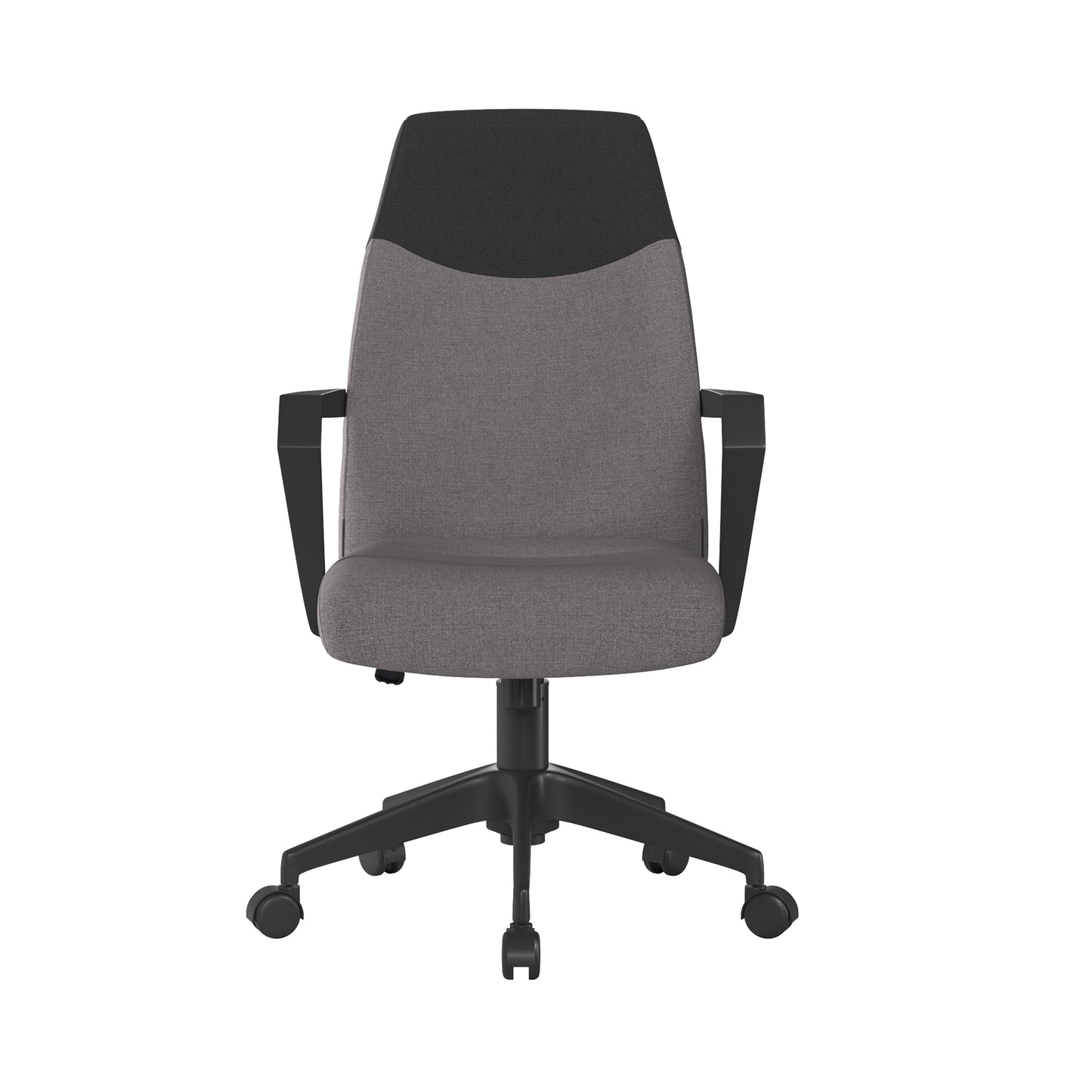 Clyde - High Back Two-Tone Fabric Executive Armchair for Stylish Comfort
on a white background