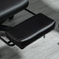 Computer Gaming Chair with Footrest, Video Gaming Chair, Black footrest