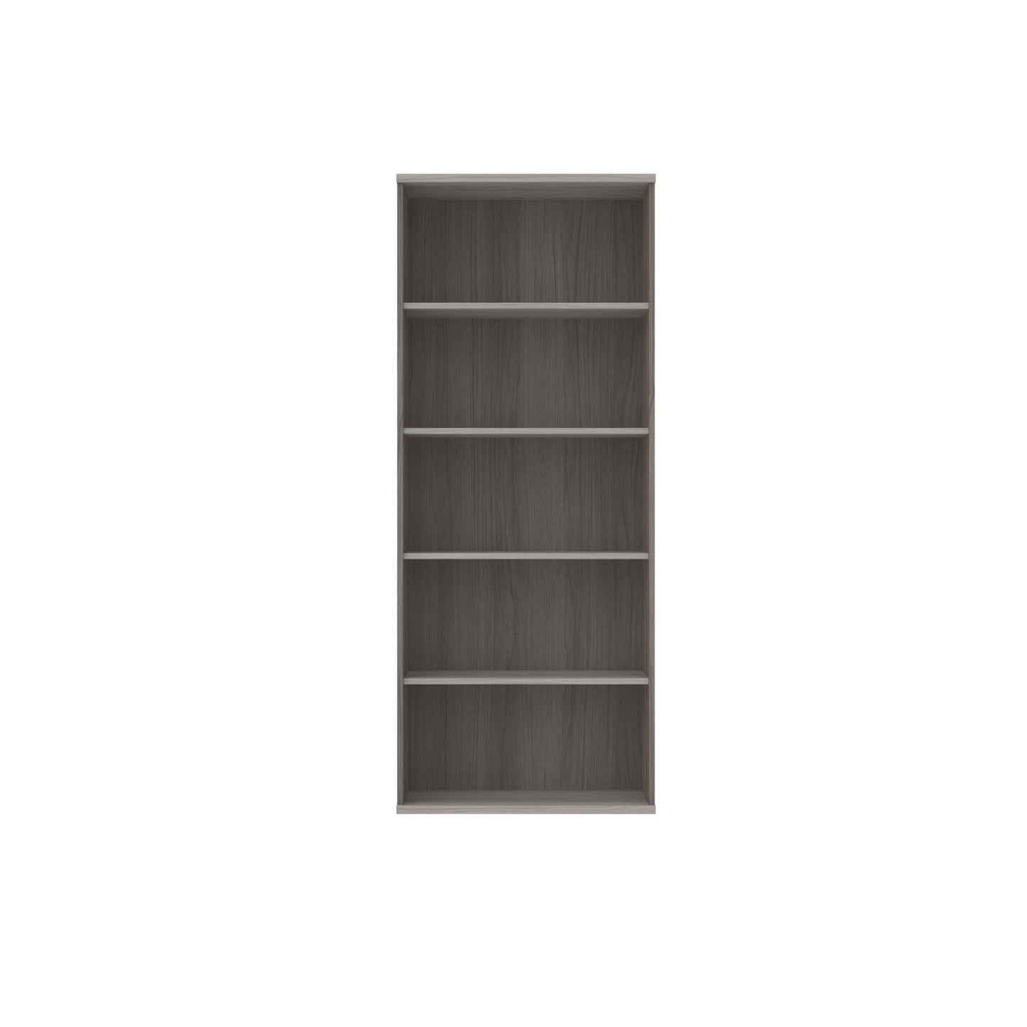 Core Bookcase in grey against a white background