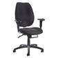 Cornwall Multi Functional Operator Chair in black.
