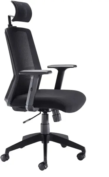 Denali High-Back Office Chair with Headrest side view