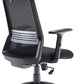 Denali High-Back Office Chair with Headrest back view