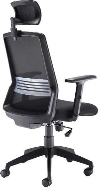 Denali High-Back Office Chair with Headrest back view