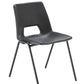 Economy Polypropylene Chair in black